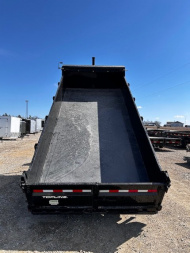 New 2025 H&H Trailers 83"X16' GN TOPLINE TELESCOPIC DUMP TRAILER 17.6K GVWR Dump Trailer