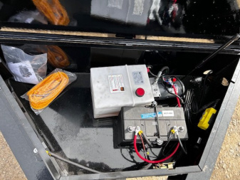 New 2025 H&H Trailers 83X14 14K GVWR TELESCOPIC INDUSTRIAL I-BEAM Dump Trailer