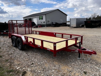 New 2025 HEARTLAND 82x16 4' tall gate Utility Trailer