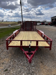 New 2025 HEARTLAND 82x16 4' tall gate Utility Trailer