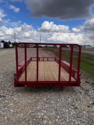 New 2025 HEARTLAND 82x16 4' tall gate Utility Trailer