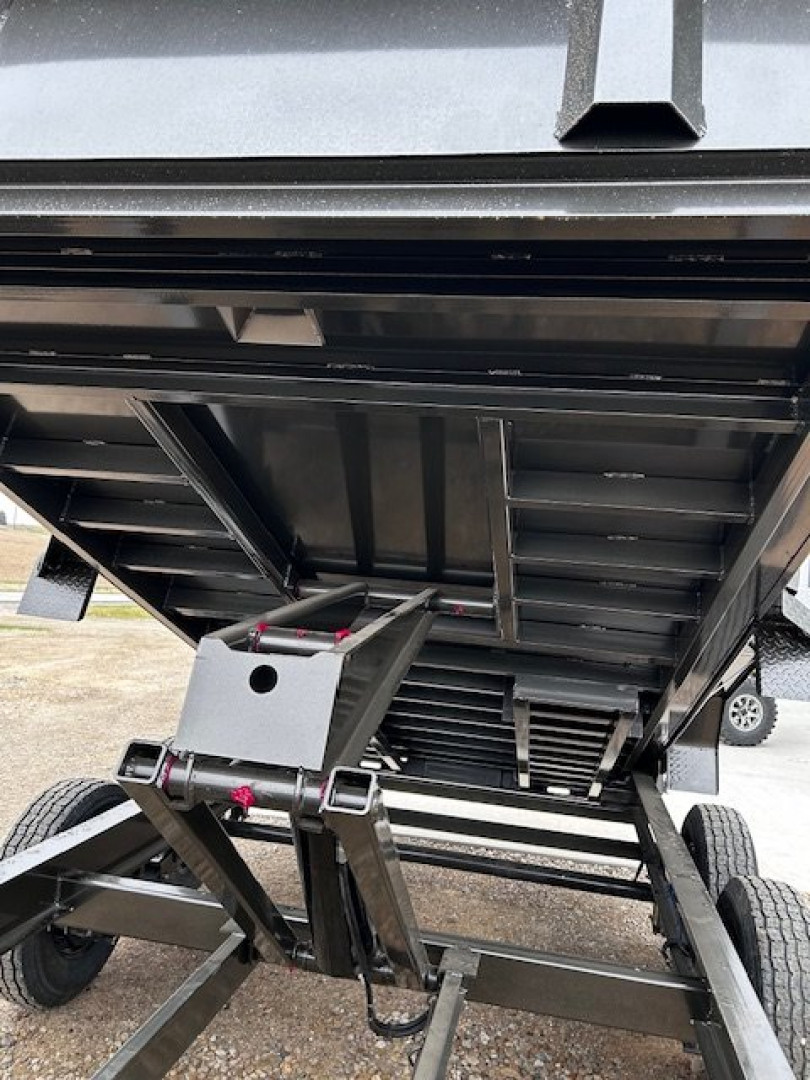 New 2025 MAXXD DJX 83"X14' 14K GVWR Dump Trailer7 GA FLOOR HD 6" SCISSOR HOIST