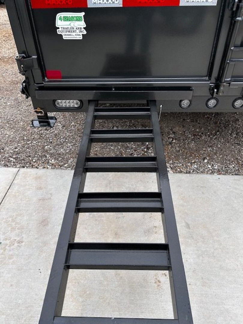 New 2025 MAXXD DJX 83"X14' 14K GVWR Dump Trailer7 GA FLOOR HD 6" SCISSOR HOIST
