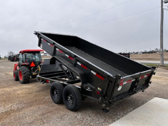New 2025 MAXXD DJX 83"X14' 14K GVWR Dump Trailer7 GA FLOOR HD 6" SCISSOR HOIST
