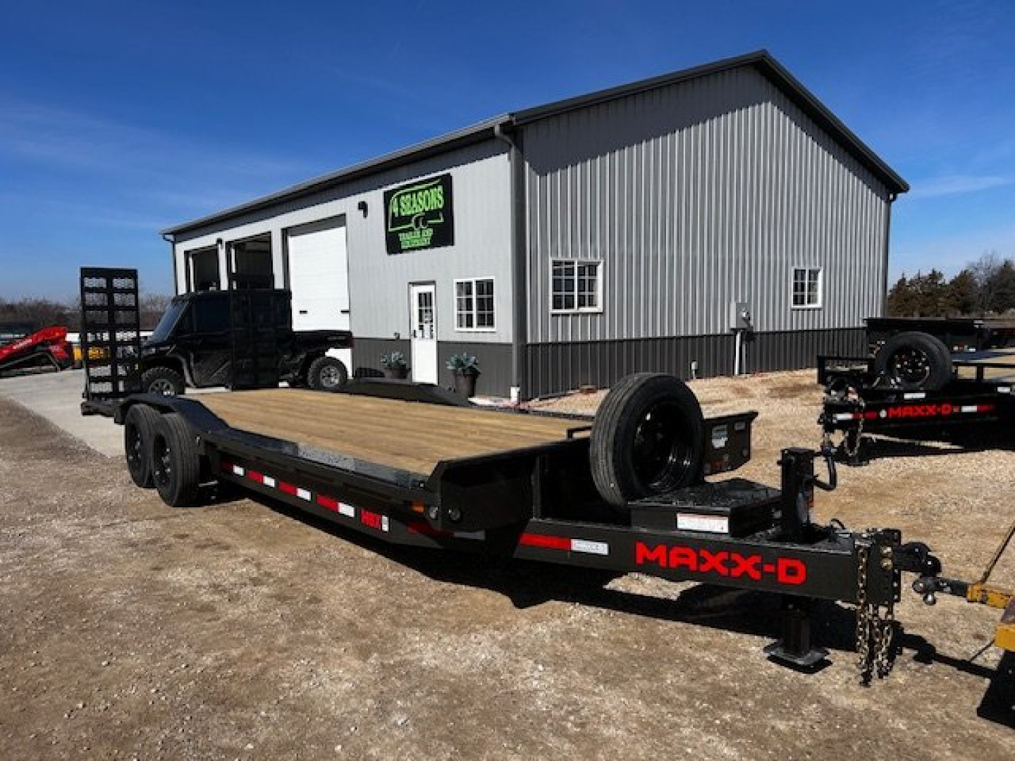 New 2025 MAXXD H8X 102X24 17.5K GVWR Equipment Trailer