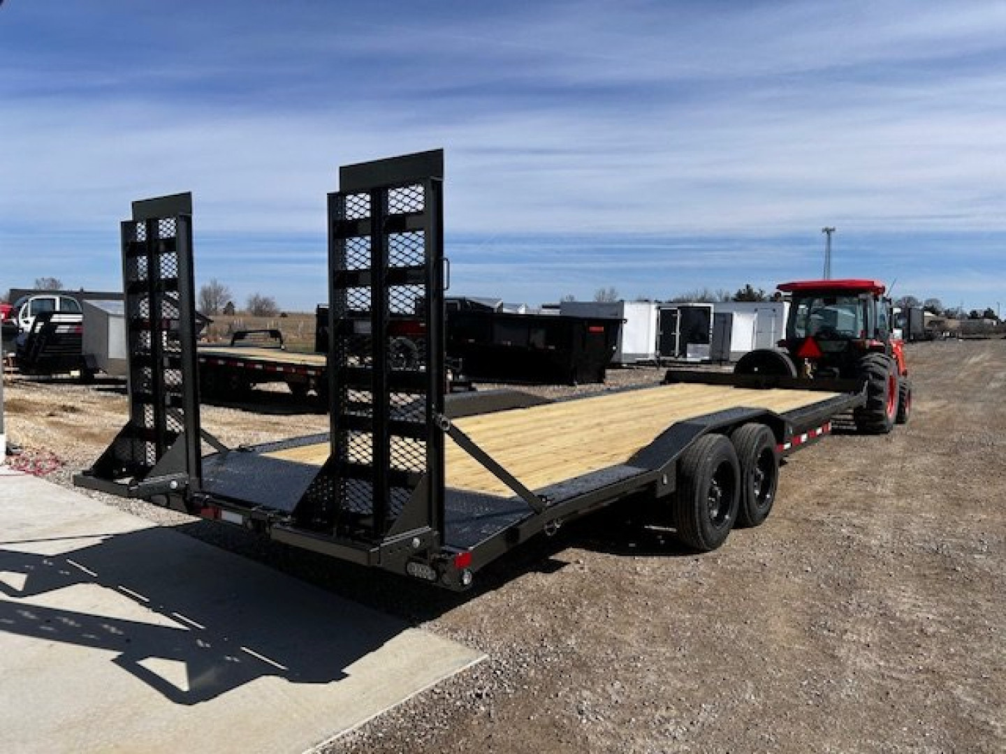 New 2025 MAXXD H8X 102X24 17.5K GVWR Equipment Trailer