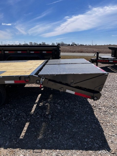 New 2025 MAXXD DOX 102"X24' DECKOVER BUMPER PULL 14K GVWR Equipment Trailer