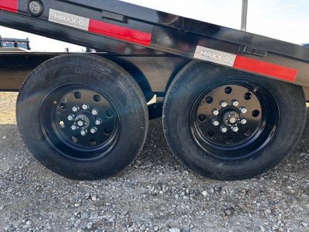 New 2025 MAXXD TOX 102"X22' POWER TILT DECKOVER 17.5K GVWR Equipment Trailer