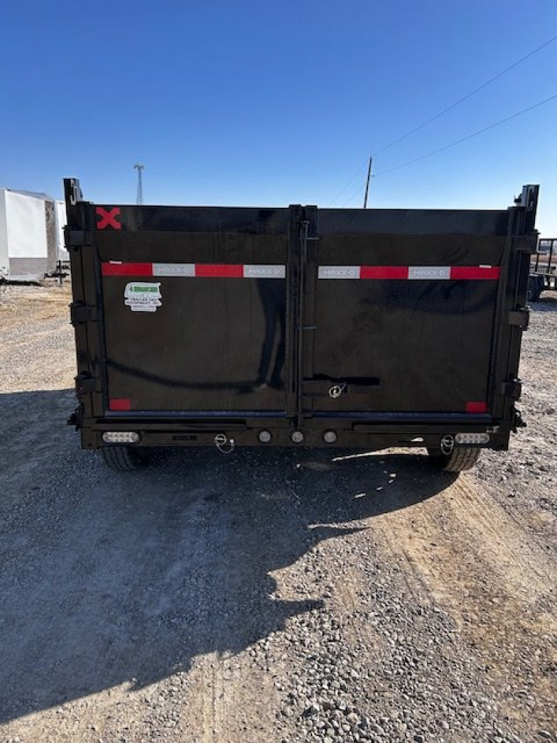 New 2025 MAXXD D7X 72X12 Dump Trailer 14K GVWR WIRELESS KIT/RAMPS/TARP 3' SIDES