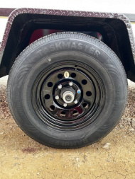 New 2025 H&H Trailers 82"X14' Rail Side 5000k gvwr Utility Trailer w/brakes