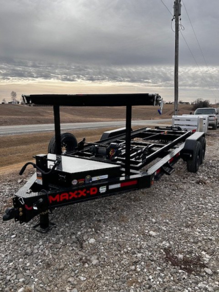 New 2025 MAXXD ROX 14 DUMPSTER BIN TRAILER 14 GVWR
