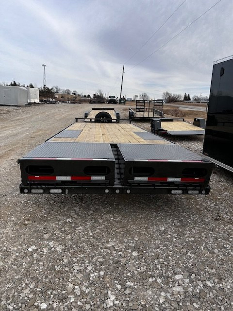 New 2025 MAXXD DOX 102"X24' DECKOVER BUMPER PULL 15.6 K GVWR 14 PLY Equipment Trailer