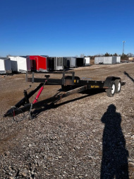 Used 2019 Hull 83"X20' Tilt Car Hauler 7k gvwr Car Hauler