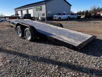 Used 2019 Hull 83"X20' Tilt Car Hauler 7k gvwr Car Hauler