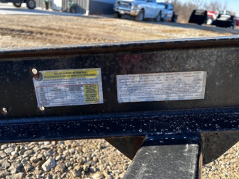 Used 2019 Hull 83"X20' Tilt Car Hauler 7k gvwr Car Hauler