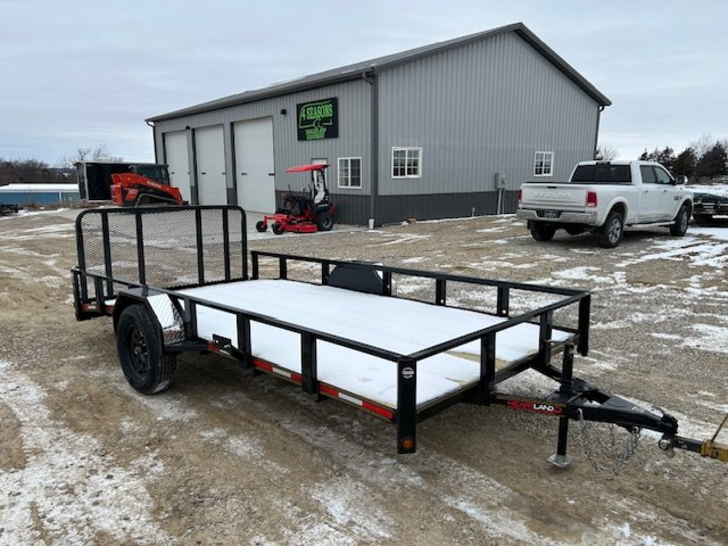 New 2025 HEARTLAND 82x14 utility Utility Trailer