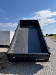 New 2025 Iron Bull DWB 83"x16' 14.9k gvwr Dump Trailer