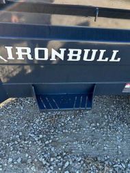 New 2025 Iron Bull DWB 83"x14' 14.9k gvwr Dump Trailer