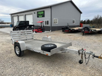 Used 2016 Aluma 6310H 63"X10' Utility Trailer