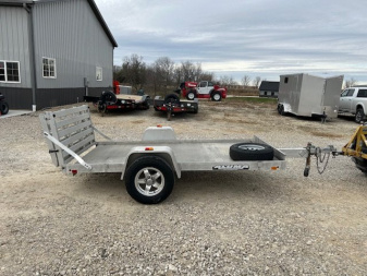 Used 2016 Aluma 6310H 63"X10' Utility Trailer