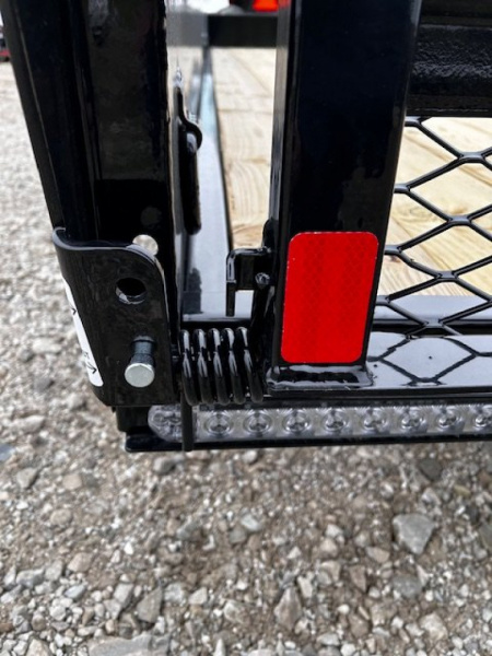 New 2025 H&H Trailers NEW 82"X20' SOLID SIDE 7K GVWR 5' LADDER STYLE GATE Utility Trailer