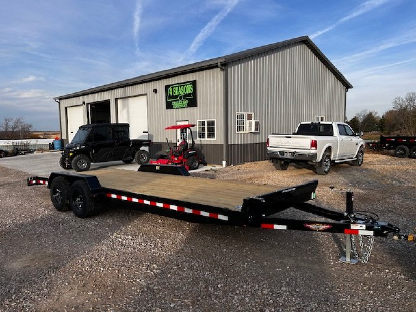 New 2025 H&H Trailers 82"X22' 9.9K Car Hauler