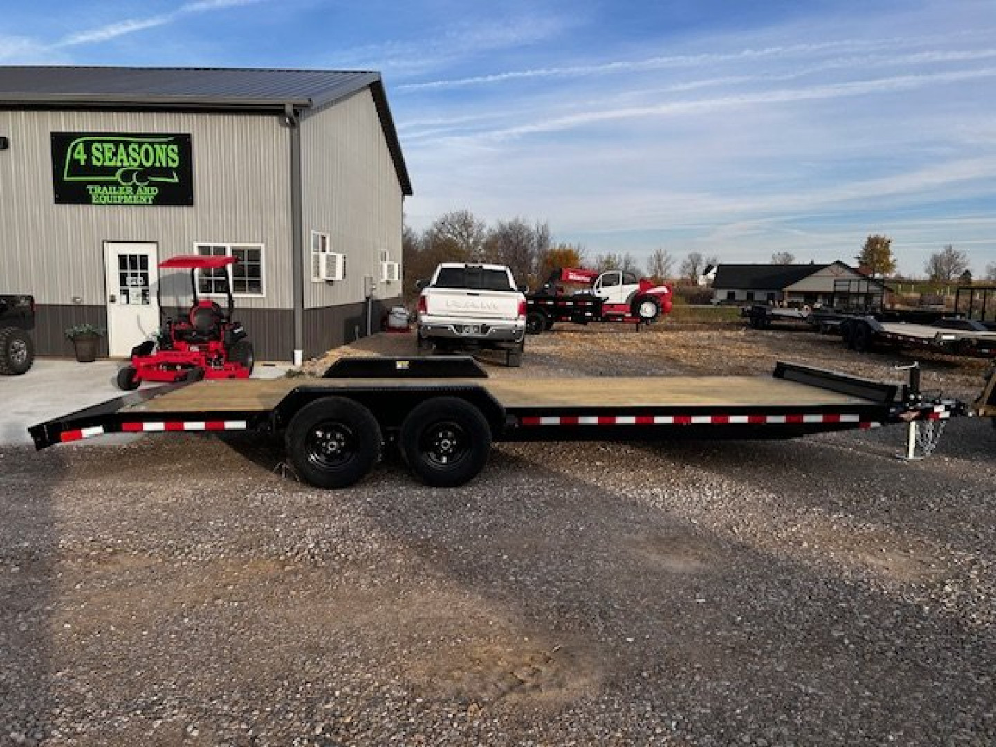 New 2025 H&H Trailers 82"X22' 9.9K Car Hauler