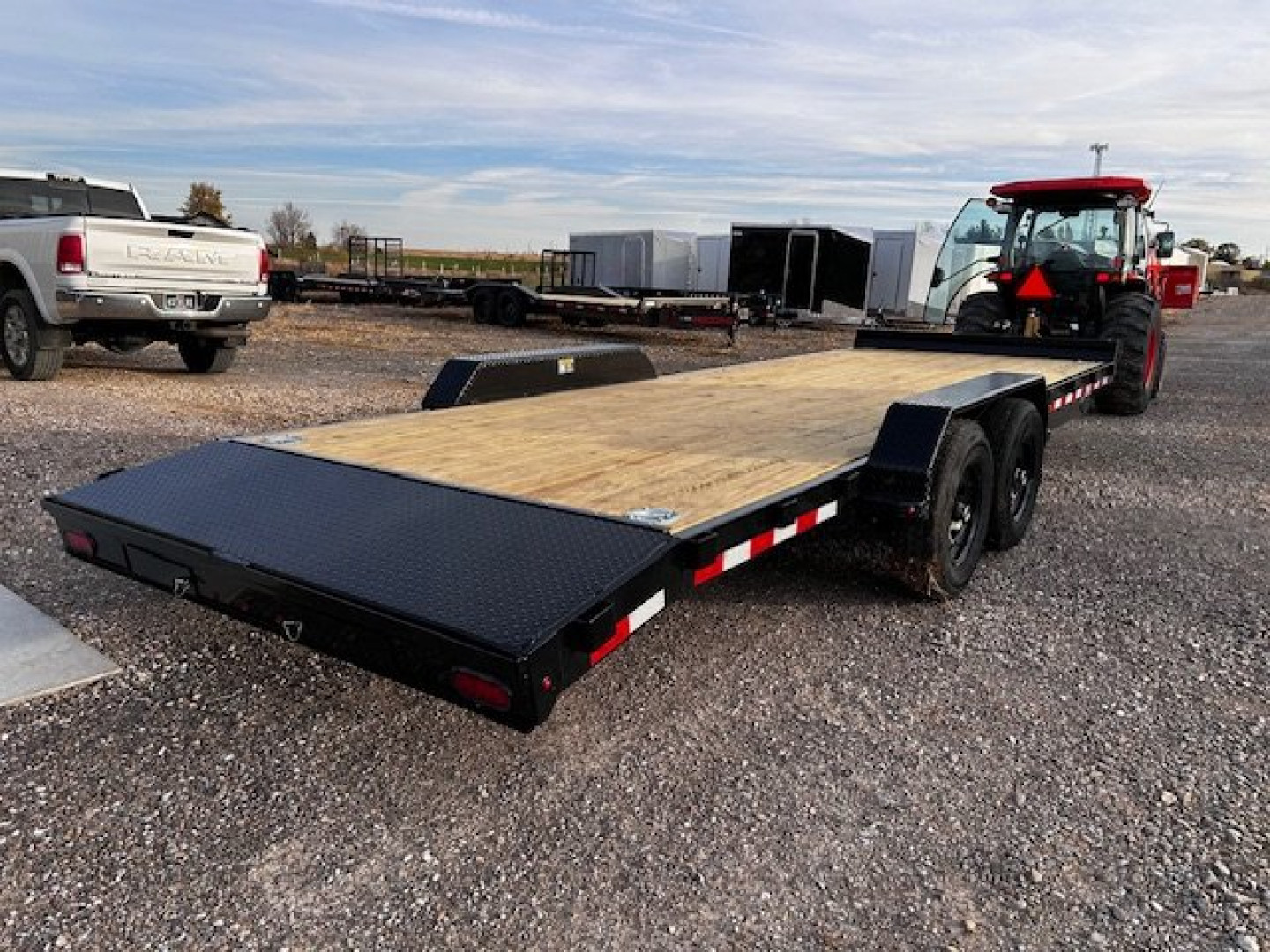 New 2025 H&H Trailers 82"X22' 9.9K Car Hauler