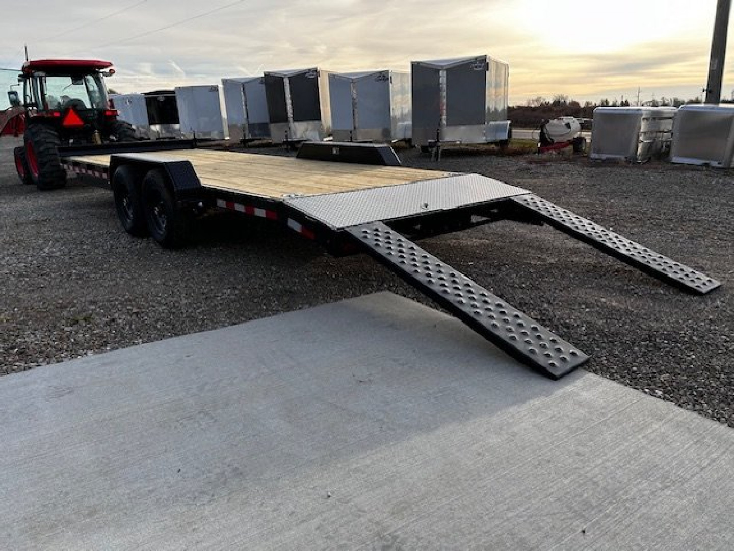 New 2025 H&H Trailers 82"X22' 9.9K Car Hauler