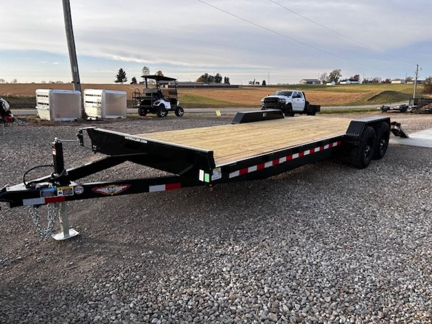 New 2025 H&H Trailers 82"X22' 9.9K Car Hauler