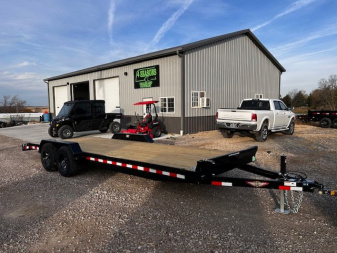 New 2025 H&H Trailers 82"X22' 9.9K Car Hauler