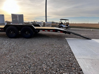 New 2025 H&H Trailers 82"X22' 9.9K Car Hauler