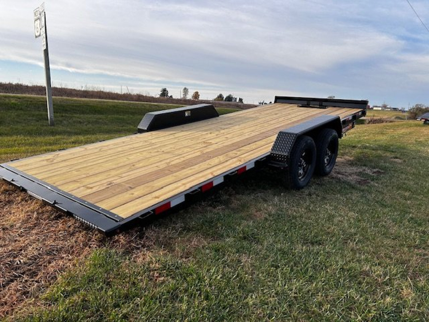 New 2025 H&H Trailers 82X20 7K SPEED LOADER TILT Car / Racing Trailer