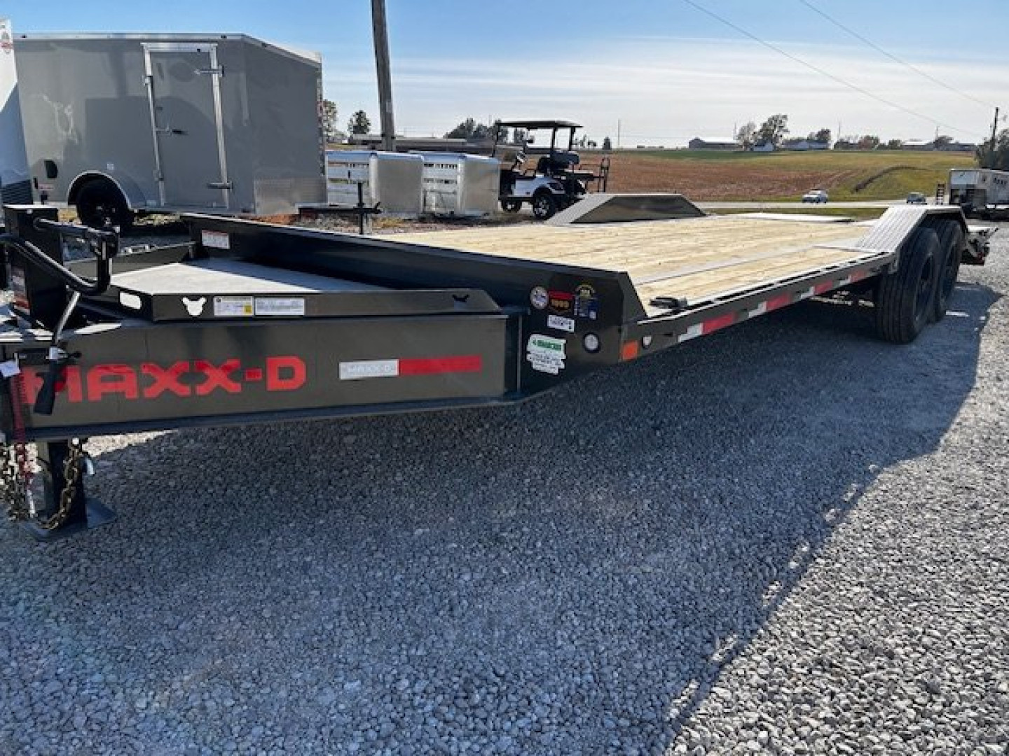 New SALE**2025 MAXXD H9X 102"x24' 22k gvwr Rampage ramps Equipment Trailer SALE***