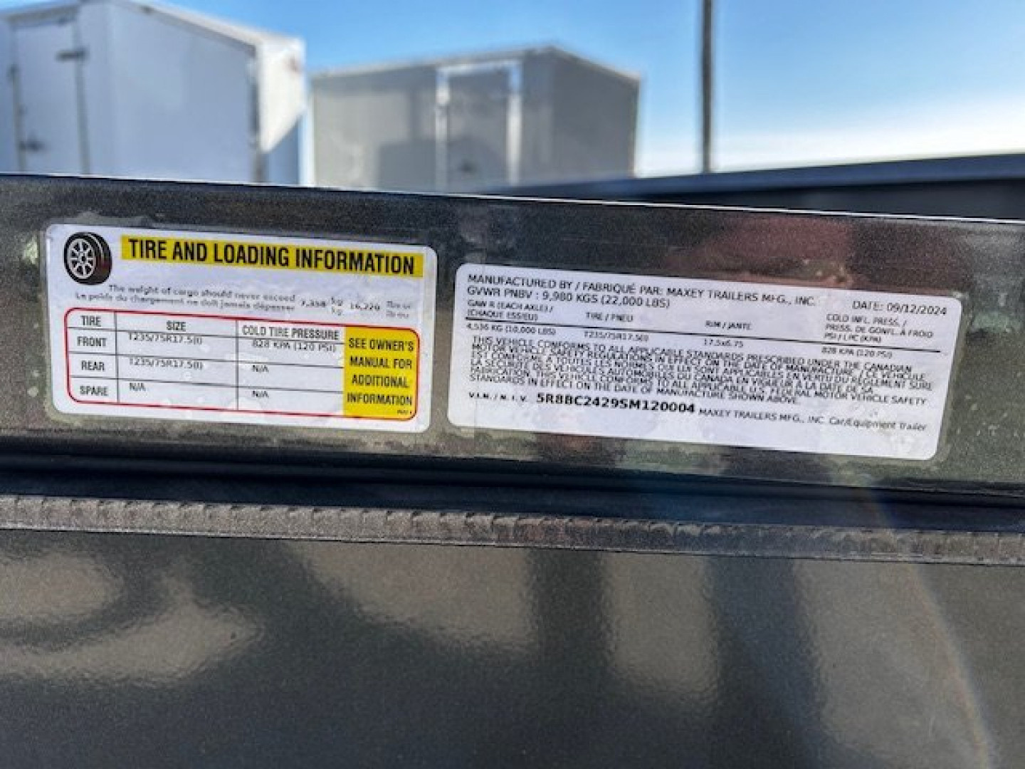 New SALE**2025 MAXXD H9X 102"x24' 22k gvwr Rampage ramps Equipment Trailer SALE***