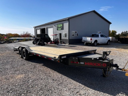 New SALE**2025 MAXXD H9X 102 x24' 22k gvwr Rampage ramps Equipment Trailer SALE***