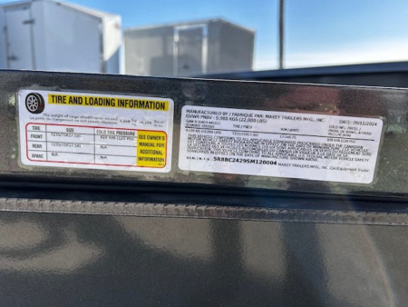 New SALE**2025 MAXXD H9X 102"x24' 22k gvwr Rampage ramps Equipment Trailer SALE***