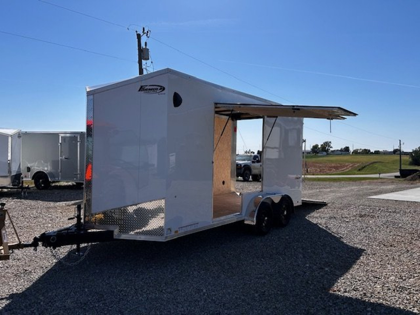 New 2024 FORMULA TRAILERS 7x16 Conquest UTV Side Door Cargo / Enclosed Trailer