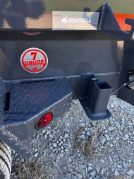 New 2024 Iron Bull DWB 83"x14' 14.9k gvwr Dump Trailer