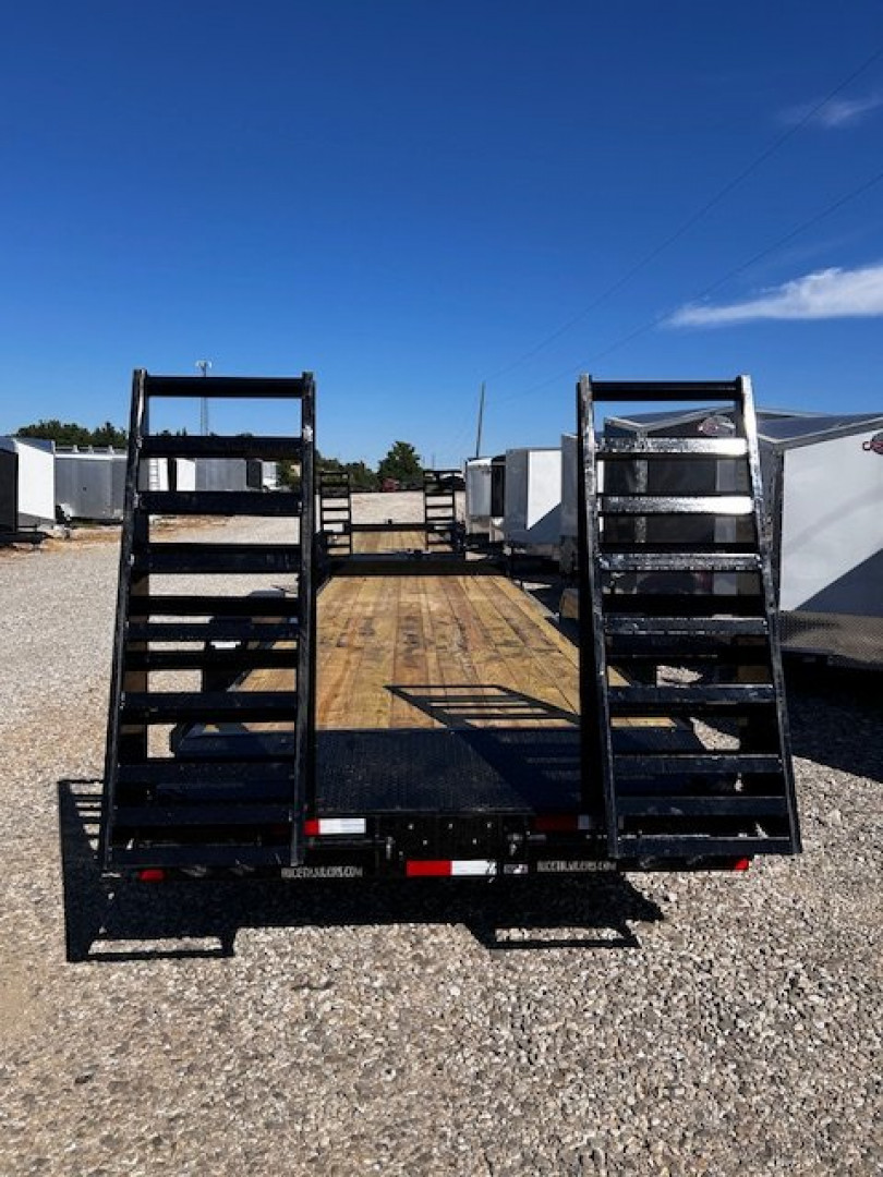 New 2025 RICE 82X24 Rice HD 16K GVWR Equipment Trailer
