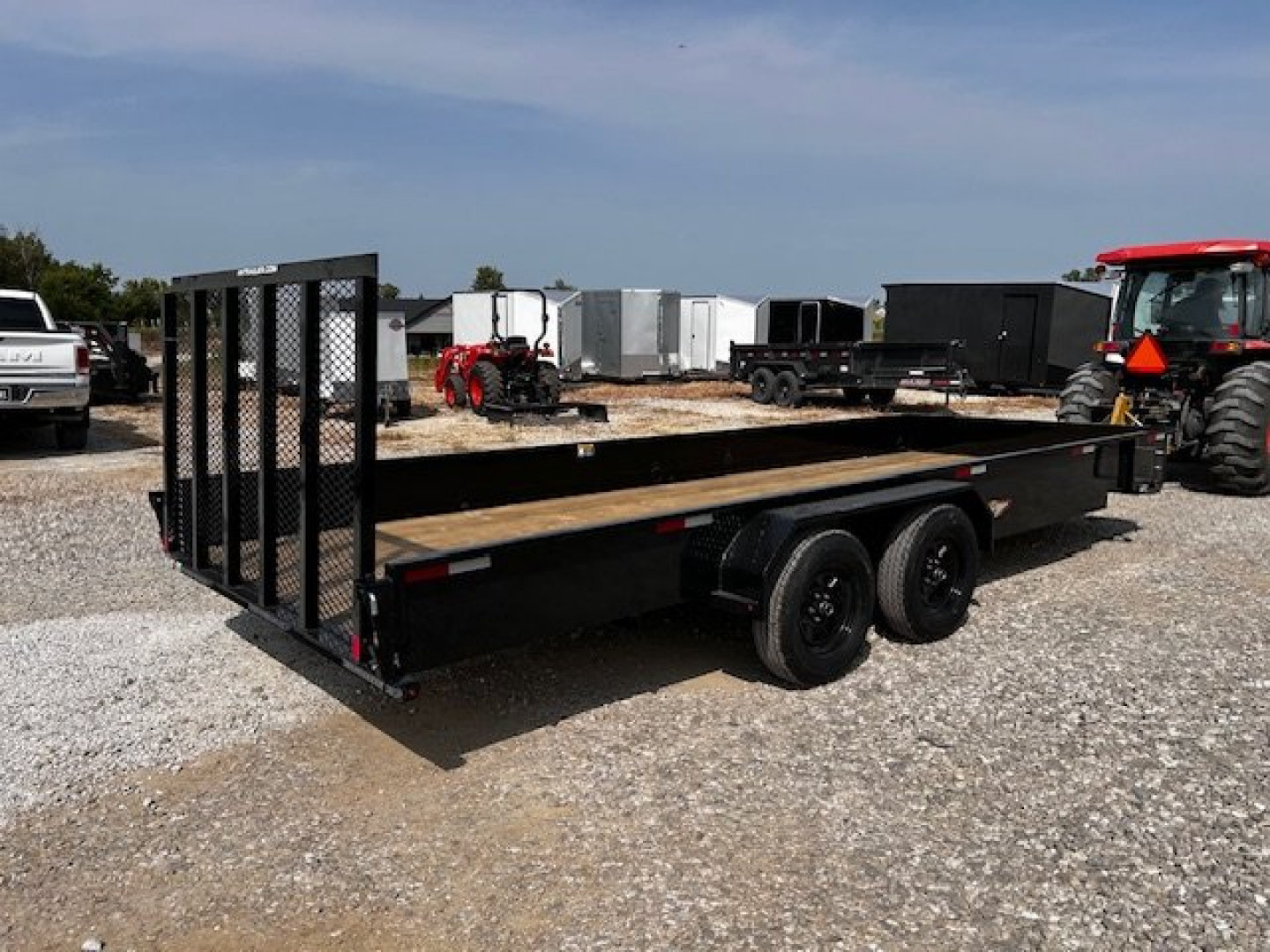 New 2025 H&H Trailers NEW 82"X20' SOLID SIDE 7K GVWR Utility Trailer