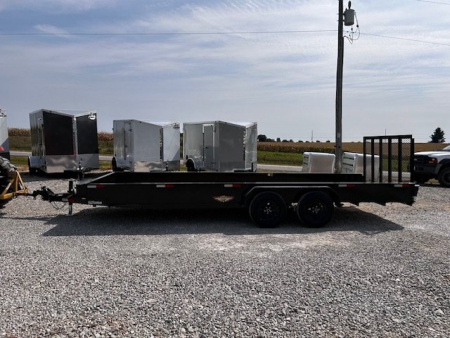 New 2025 H&H Trailers NEW 82"X20' SOLID SIDE 7K GVWR Utility Trailer