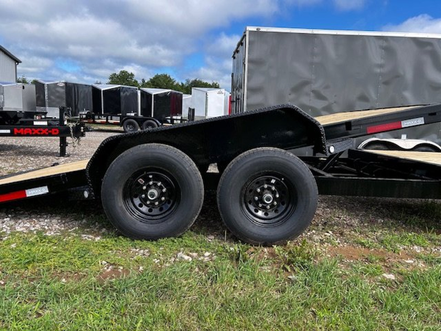 New 2025 MAXXD G6X83X22 Gravity Tilt Equipment Trailer