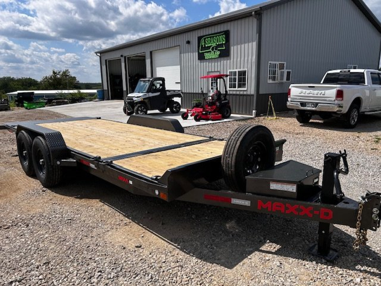 New 2025 MAXXD G6X 83X20 Gravity Tilt Equipment Trailer 14 PLY TIRES