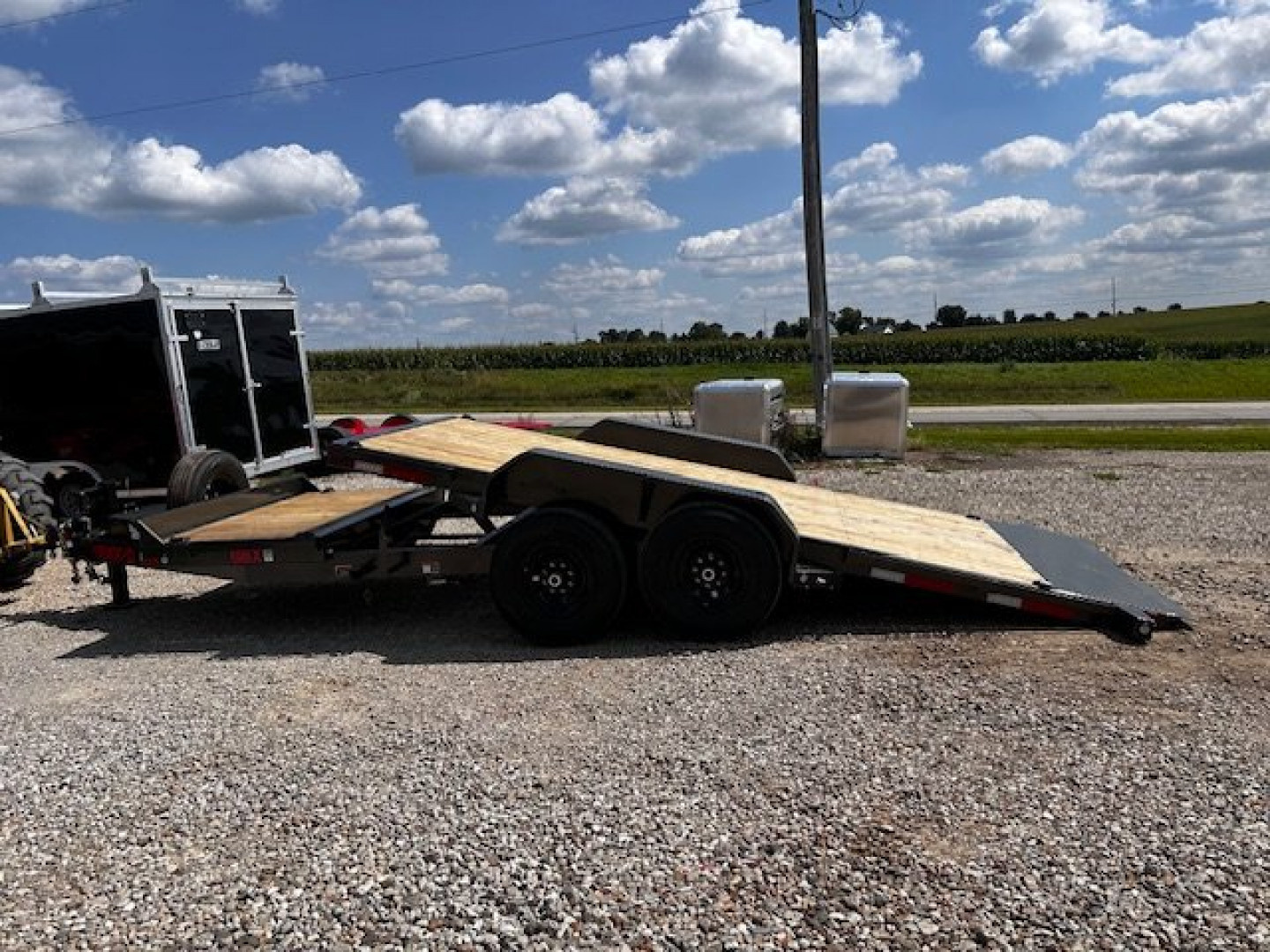 New 2025 MAXXD G6X 83X20 Gravity Tilt Equipment Trailer 14 PLY TIRES