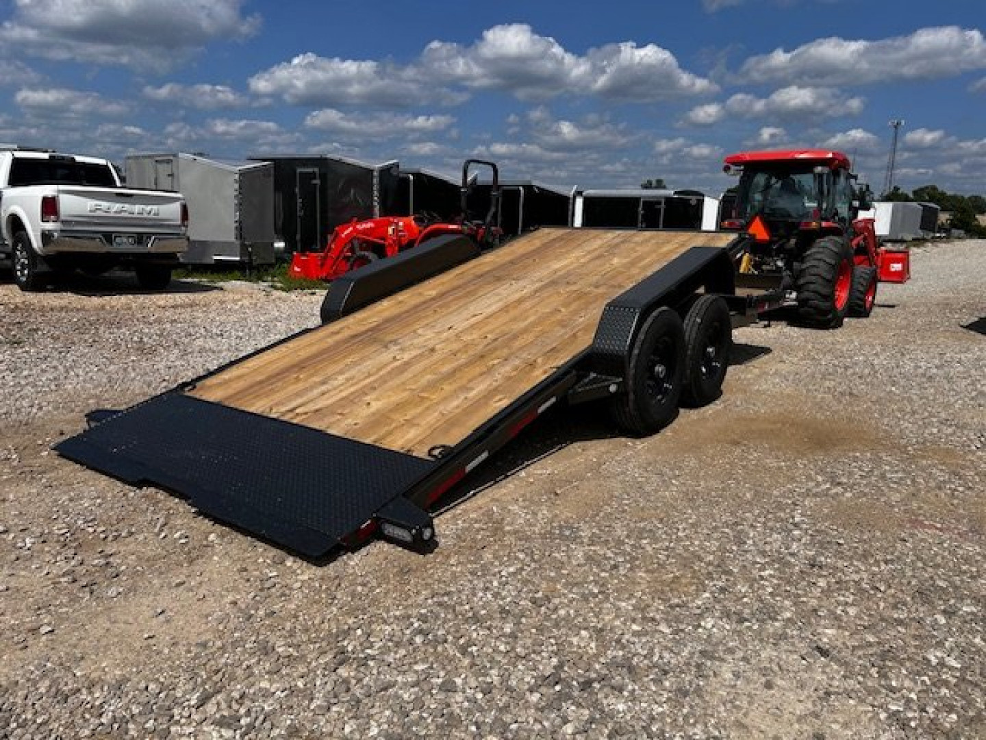 New 2025 MAXXD G6X 83X20 Gravity Tilt Equipment Trailer 14 PLY TIRES