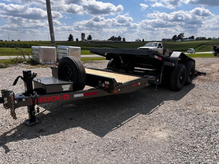 New 2025 MAXXD G6X 83X20 Gravity Tilt Equipment Trailer 14 PLY TIRES