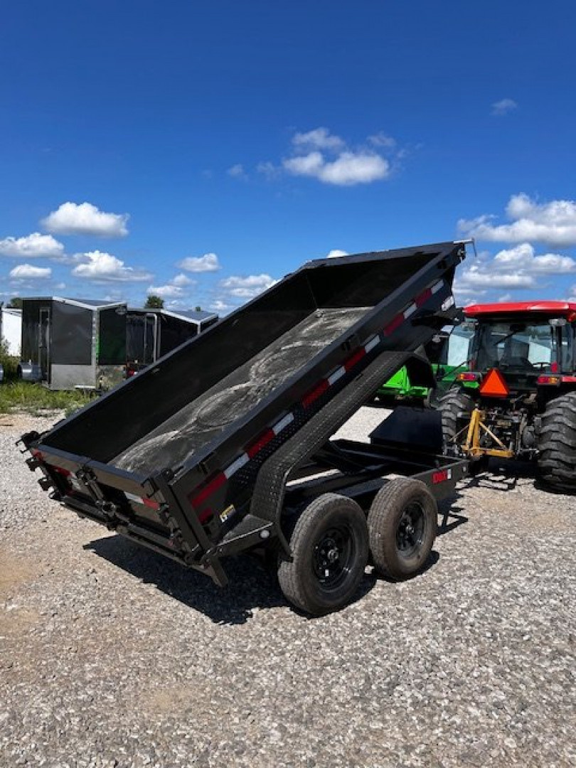 New 2025 MAXXD 60x10 7k gvwr Dump Trailer scissor hoist/Ramps