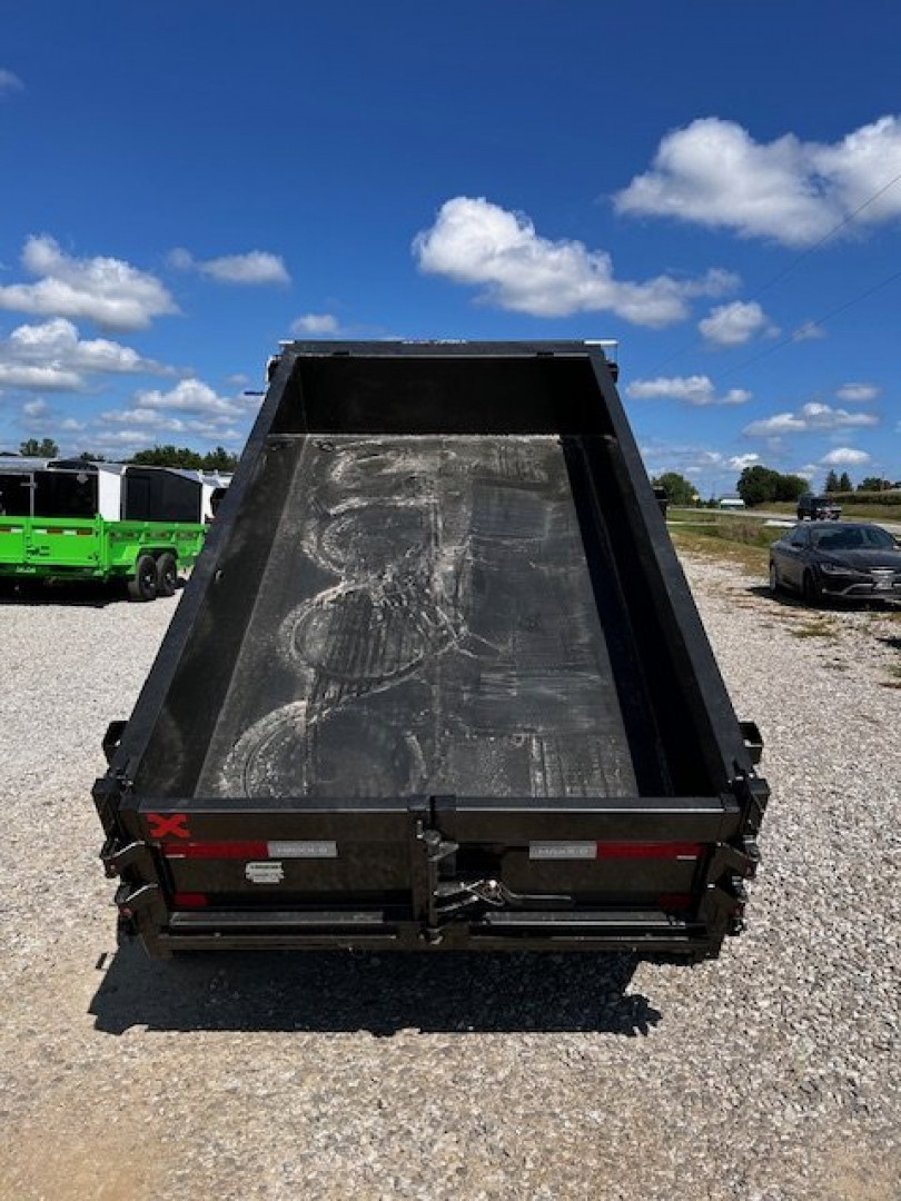 New 2025 MAXXD 60x10 7k gvwr Dump Trailer scissor hoist/Ramps