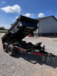 New 2025 MAXXD 60x10 7k gvwr Dump Trailer scissor hoist/Ramps
